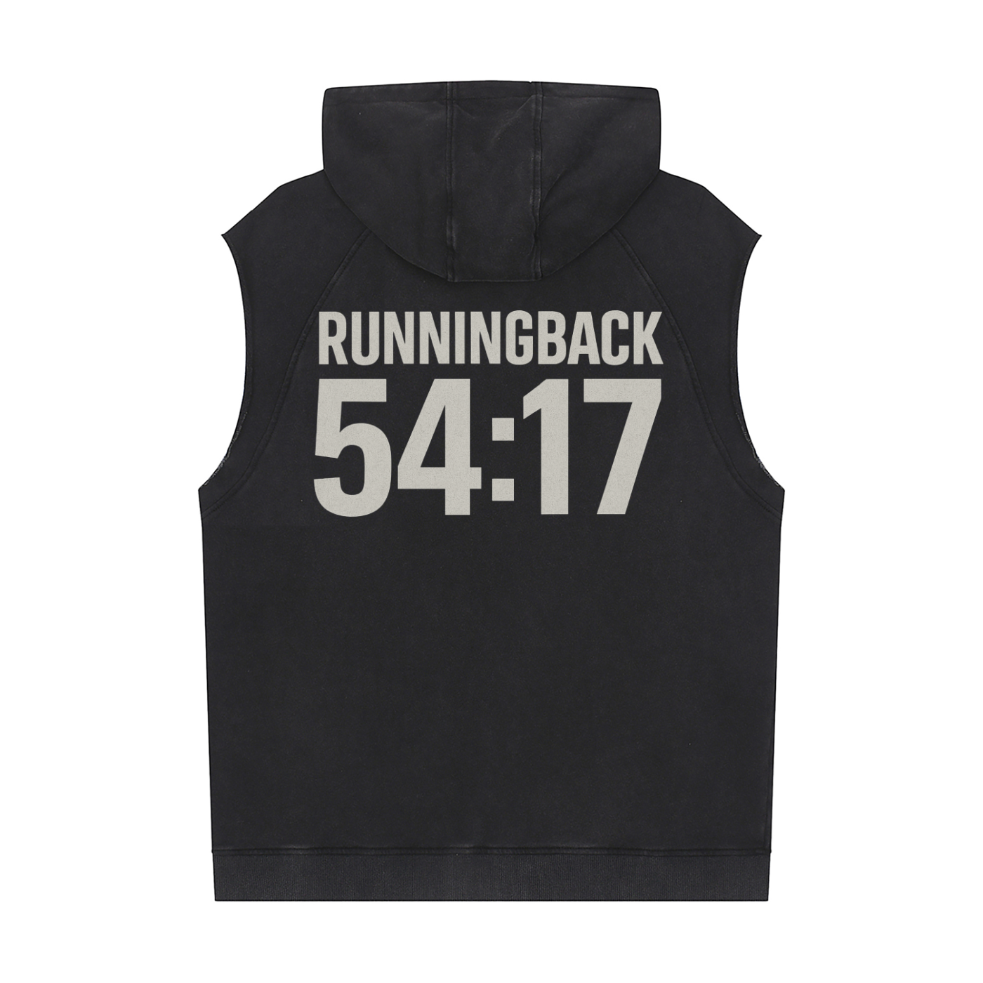 RBA RB5417 | Snow Washed Sleeveless Hoodie