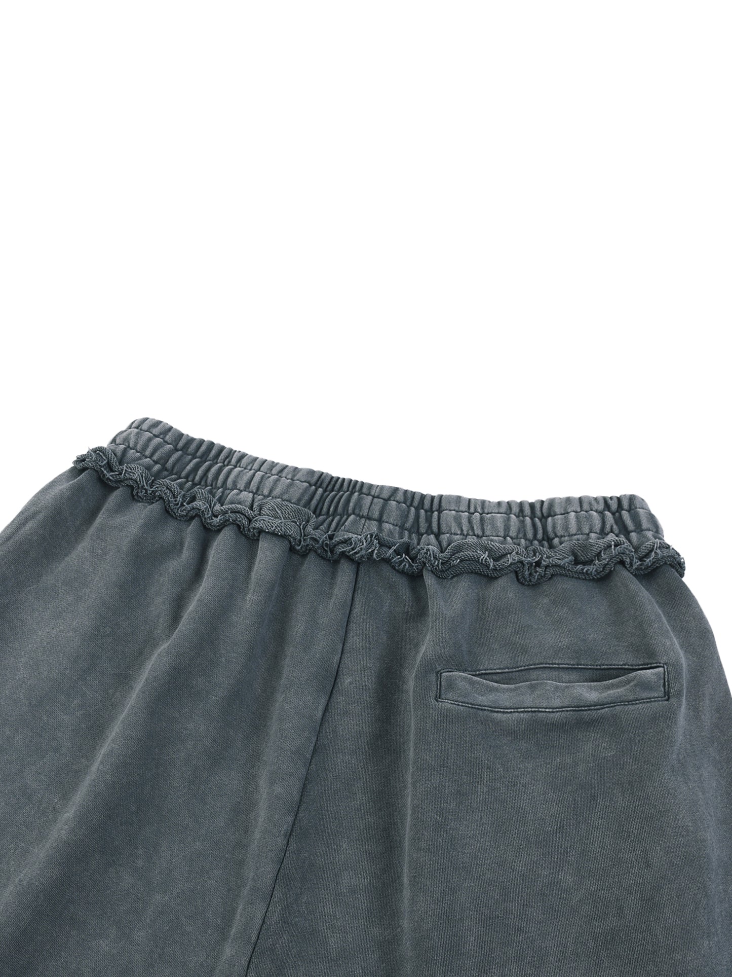 RBA | Unisex Mineral Wash Raw Edge Shorts