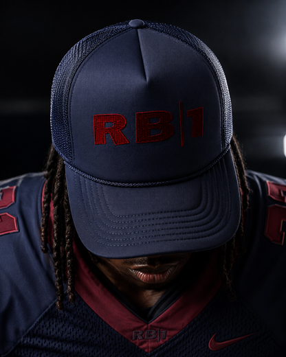 RBA - "RB|1" Hat Maroon Logo