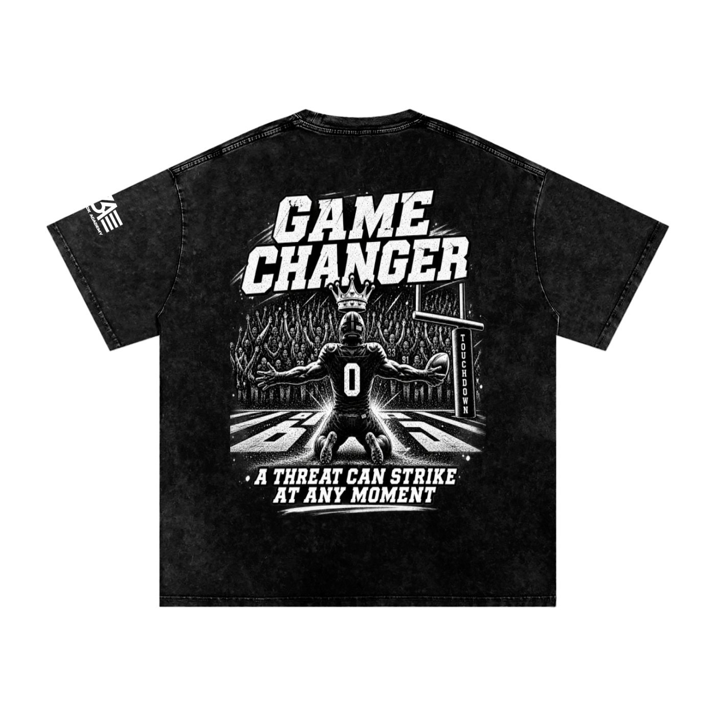 RBA | Snow Washed Oversized Cotton T-Shirt | Game-Changer