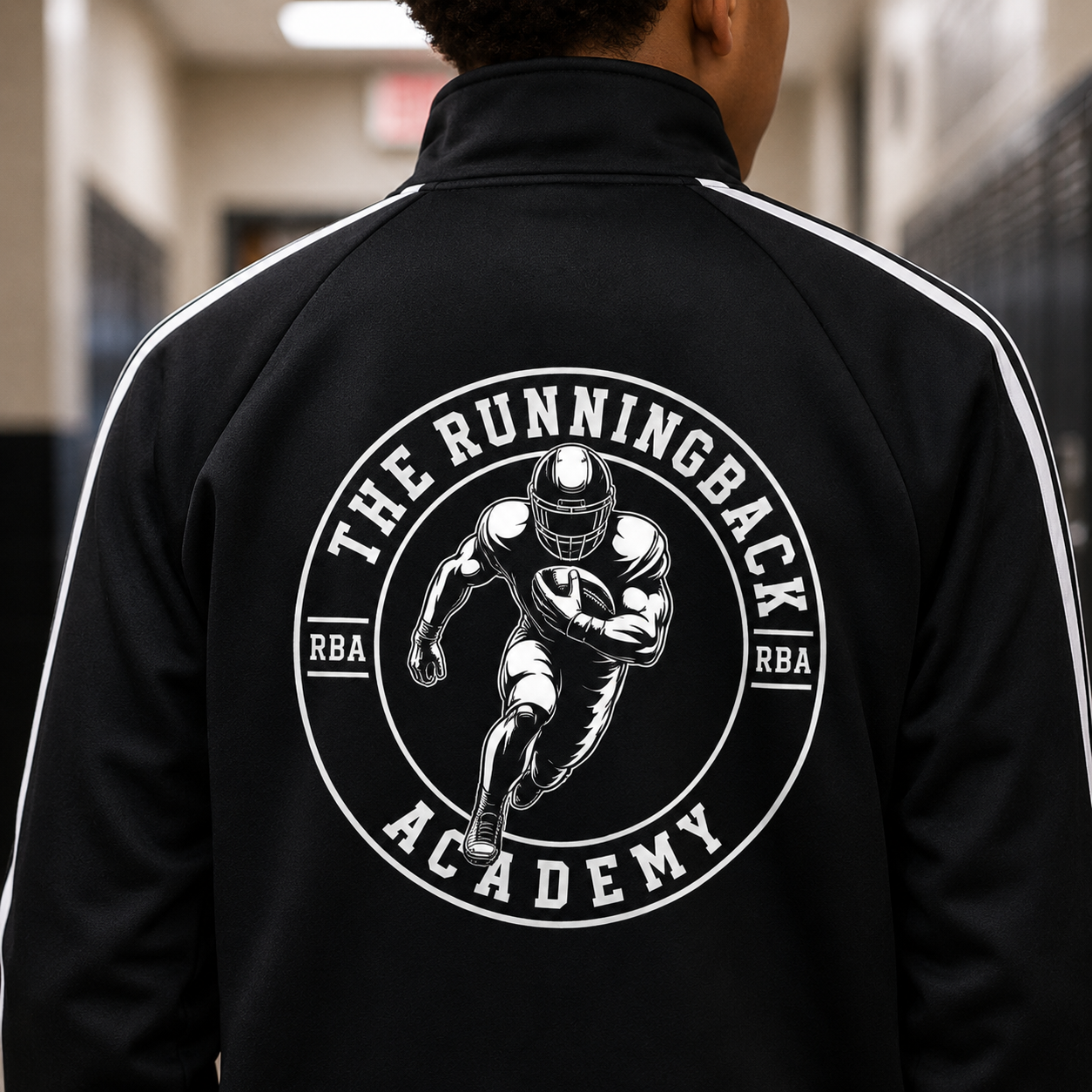 Kids’ Contrast Tape Coach Jacket