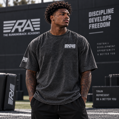 RBA | Snow Washed Oversized Cotton T-Shirt | RBA Official