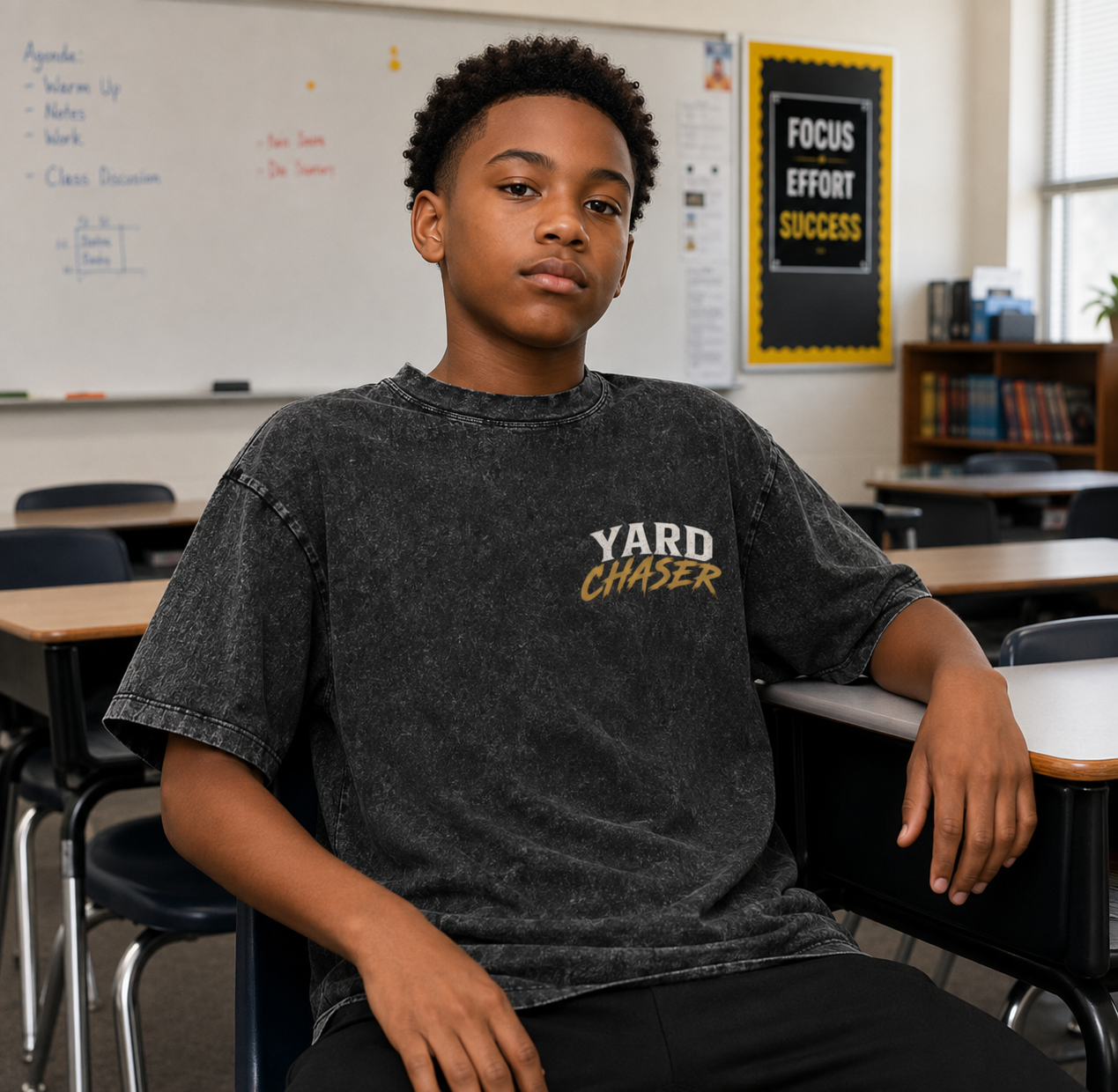 RBA | Snow Washed Kids' T-Shirt | Yard Chaser