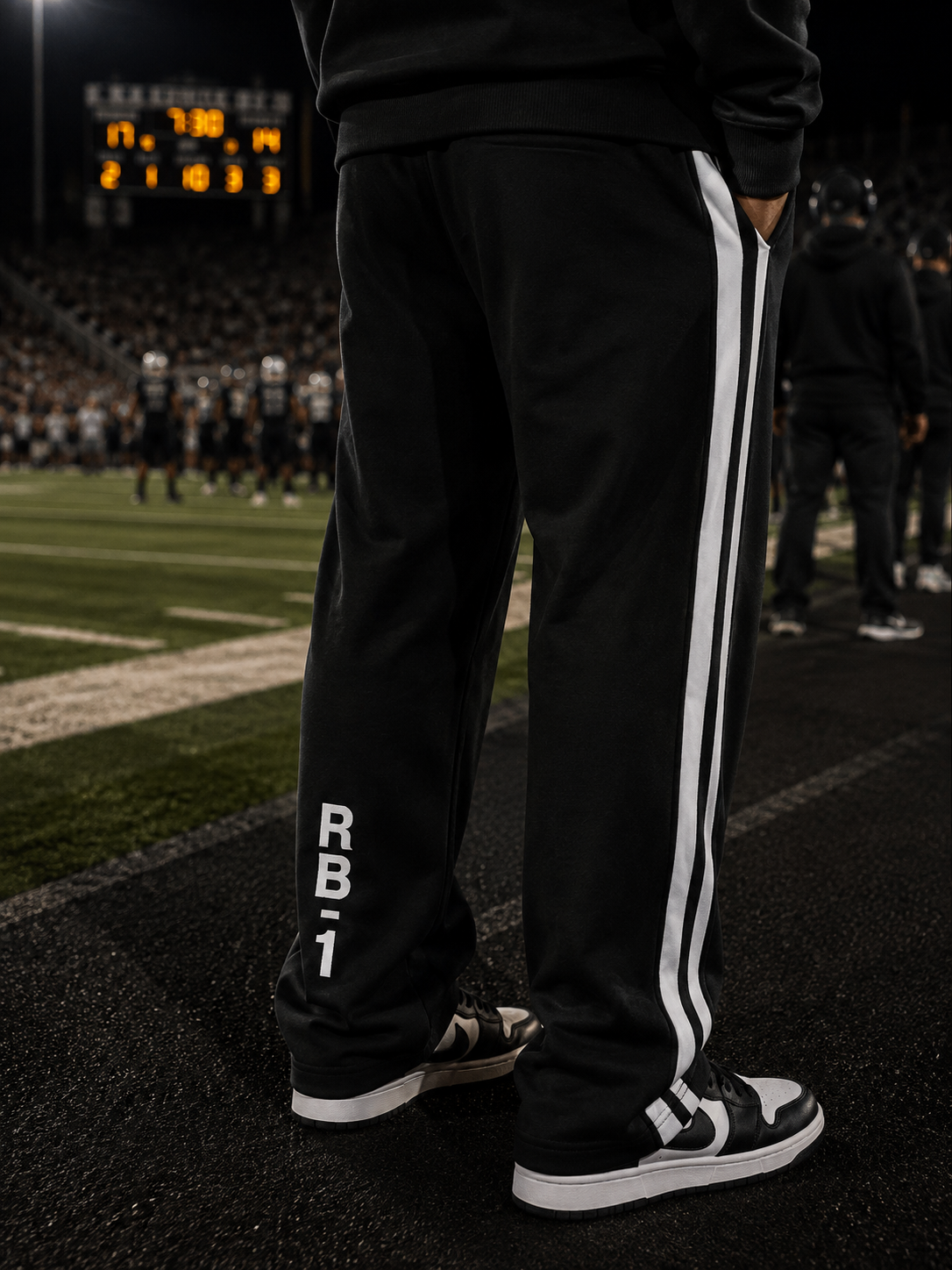 Kids’ Contrast Tape Sweatpants