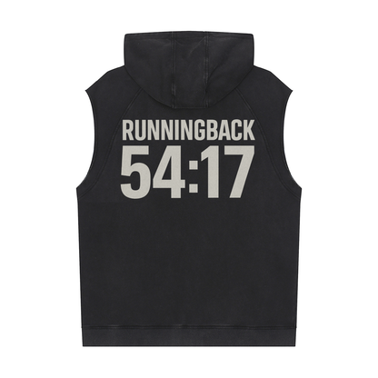 RBA RB5417 | Snow Washed Sleeveless Hoodie