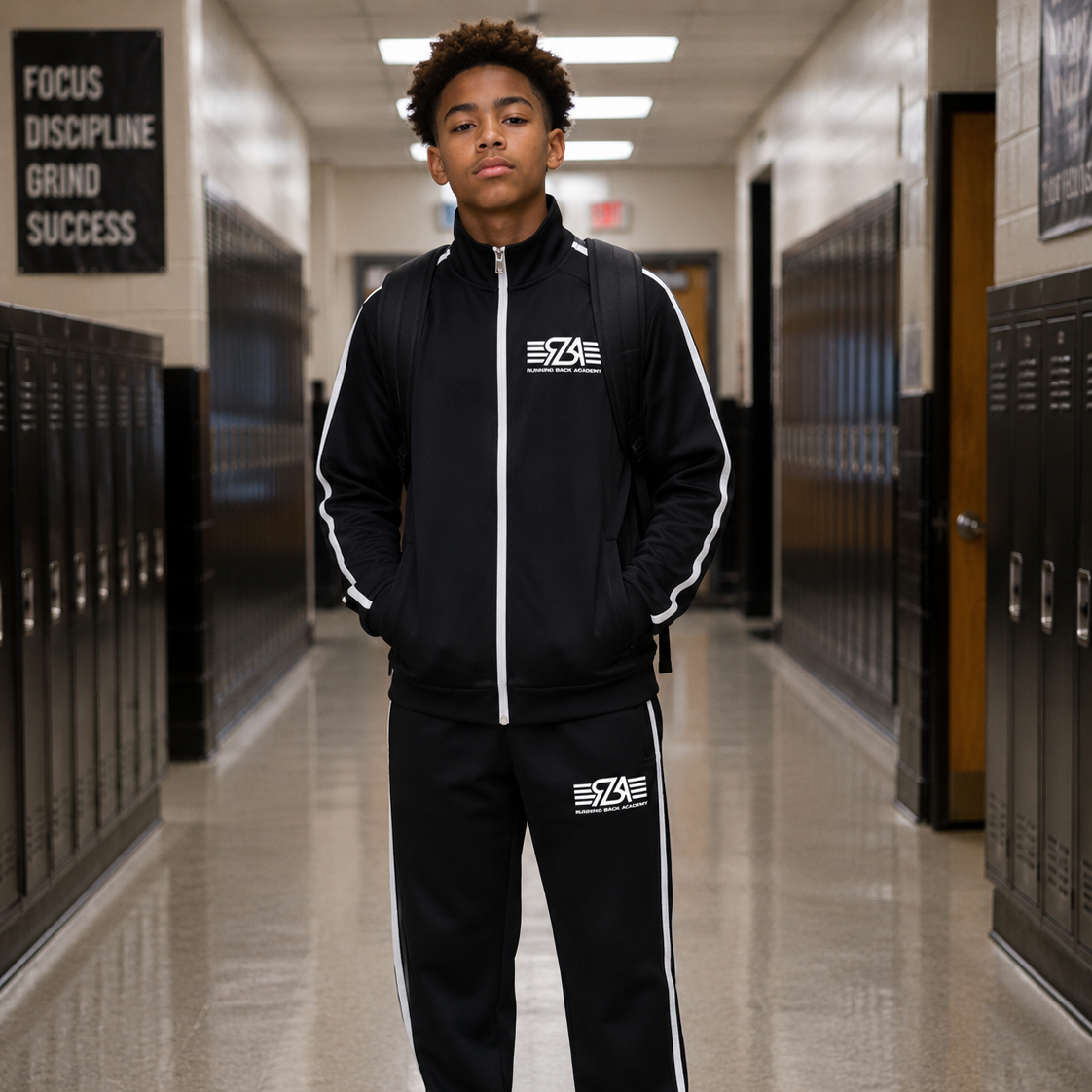 Kids’ Contrast Tape Coach Jacket