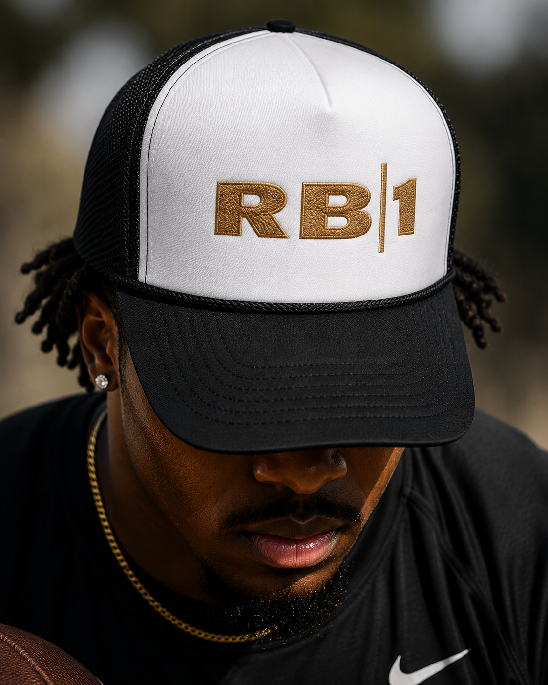 RBA - "RB|1" Hat 24k Gold Logo