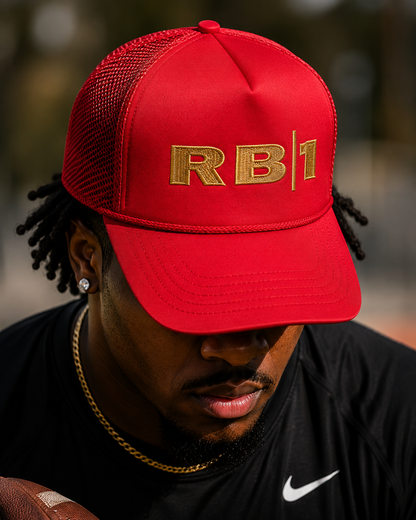 RBA - "RB|1" Hat 24k Gold Logo