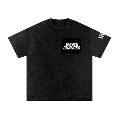 RBA | Snow Washed Oversized Cotton T-Shirt | Game-Changer