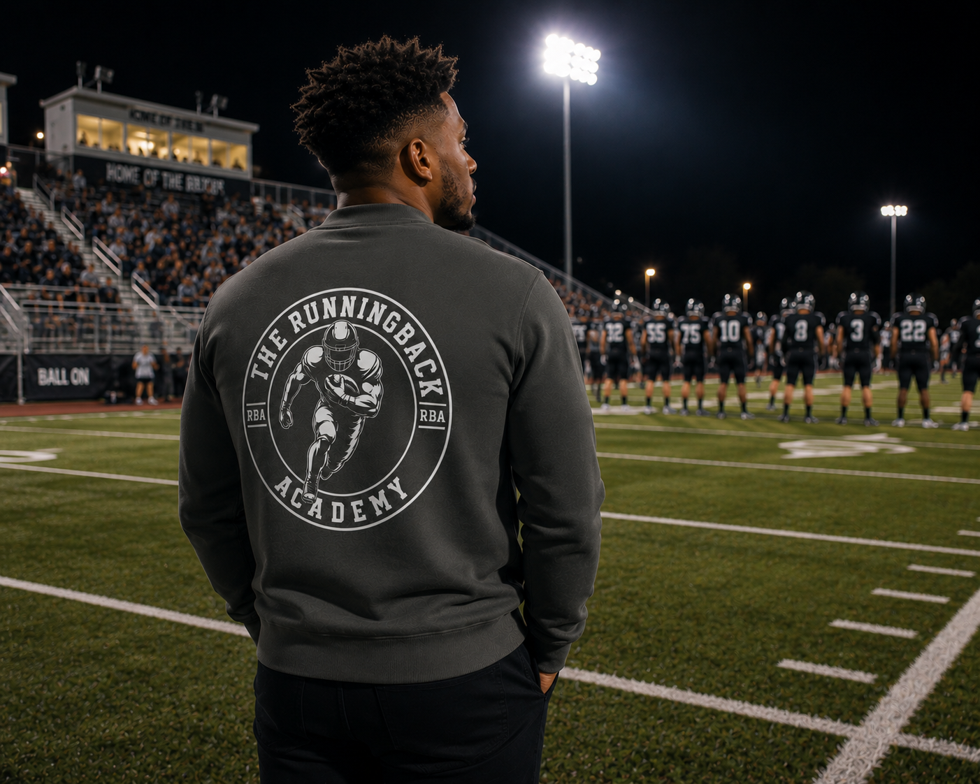 RBA | Essential Zip-Up Fleeced Varsity Jacket