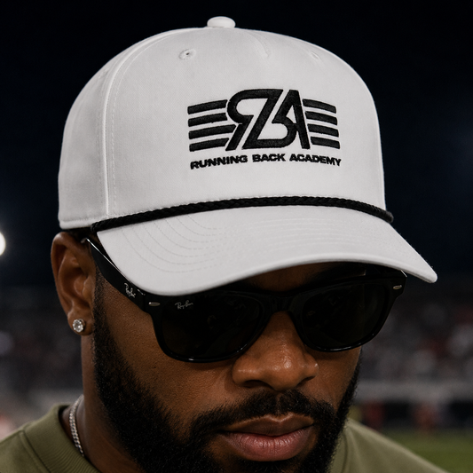 RBA Classic Logo Embroidered Golf Hat | BLACK LOGO