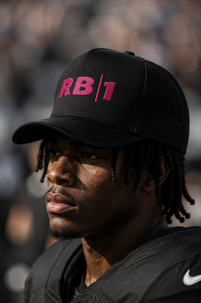 RBA - "RB|1" Hat Flamingo Pink Logo