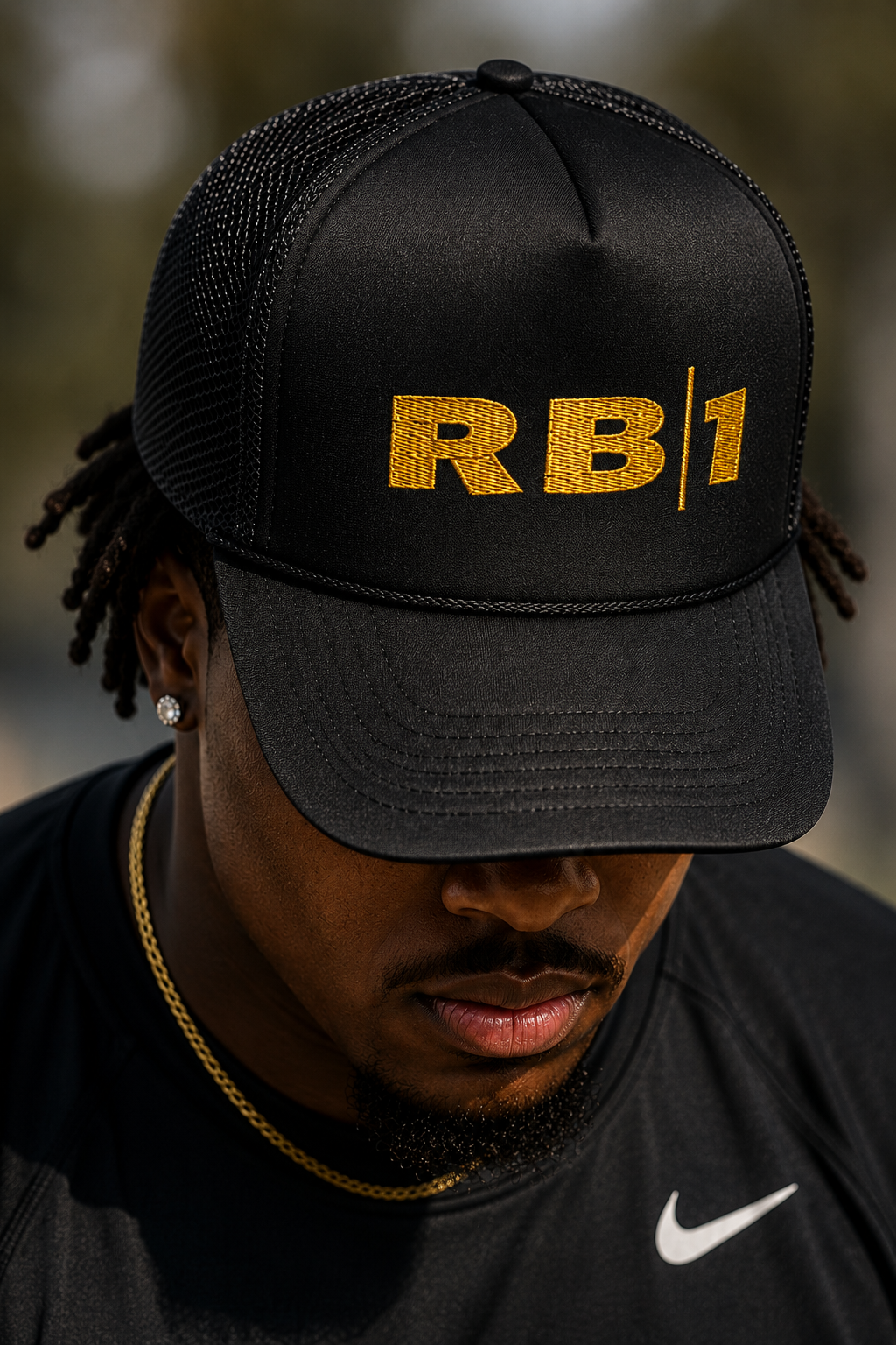 RBA - "RB|1" Hat 24k Gold Logo
