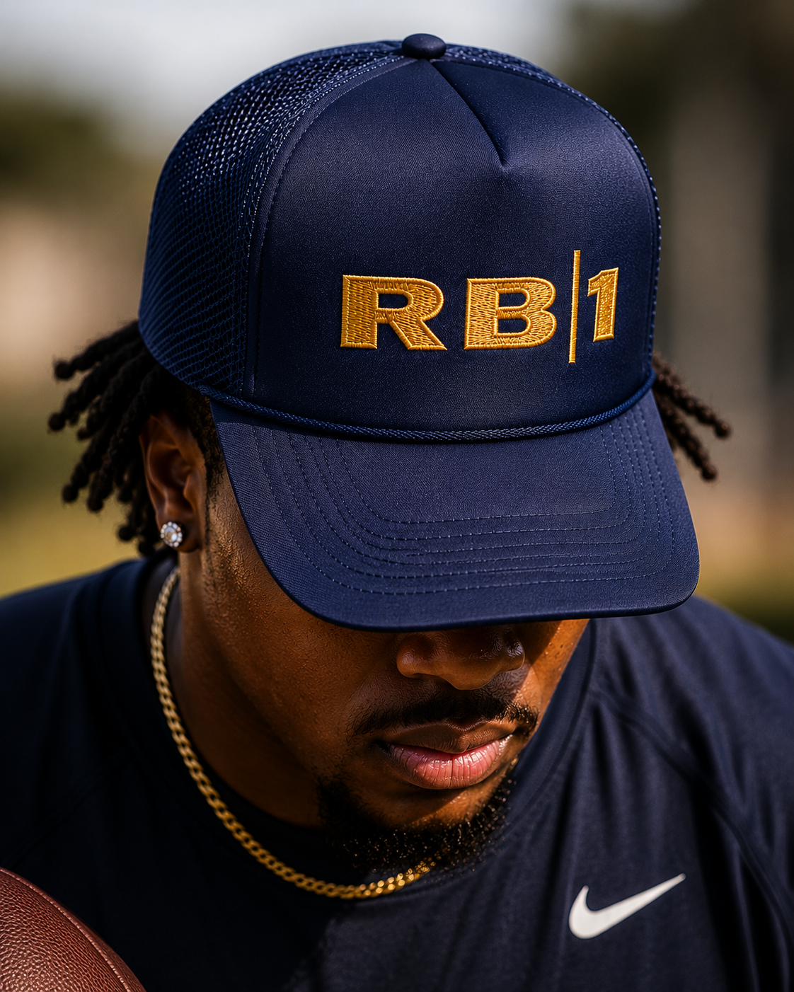 RBA - "RB|1" Hat 24k Gold Logo