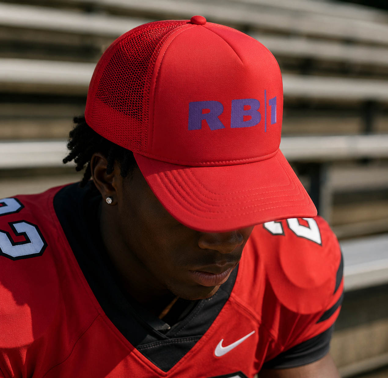 RBA - "RB|1" Hat Purple Logo